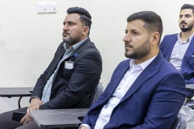 قسم الشؤون الفكرية يقيم ندوة تعريفية عن البوابة العراقية والملف الاستنادي في جامعة العميد