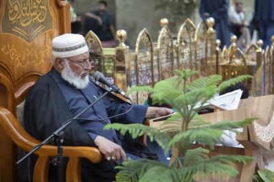 المجمع العلمي يواصل عقد جلساته القرآنية التعليمية للزائرين