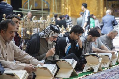 المجمع العلمي يواصل عقد جلساته القرآنية التعليمية للزائرين