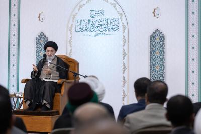السيّد الصافي يقدّم المحاضرة الرمضانية الرابعة في شرح دعاء أبي حمزة الثمالي