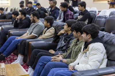 قسم الشؤون الفكرية ينظّم برنامجًا ثقافيًّا لوفد شبابيّ من بغداد