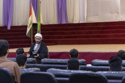 قسم الشؤون الفكرية ينظّم برنامجًا ثقافيًّا لوفد شبابيّ من بغداد