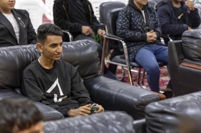 قسم الشؤون الفكرية ينظّم برنامجًا ثقافيًّا لوفد شبابيّ من بغداد