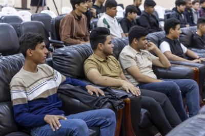 قسم الشؤون الفكرية ينظّم برنامجًا ثقافيًّا لوفد شبابيّ من بغداد