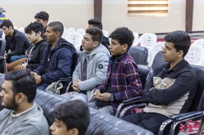 قسم الشؤون الفكرية ينظّم برنامجًا ثقافيًّا لوفد شبابيّ من بغداد