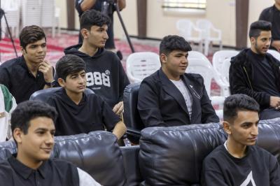 قسم الشؤون الفكرية ينظّم برنامجًا ثقافيًّا لوفد شبابيّ من بغداد