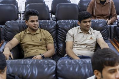 قسم الشؤون الفكرية ينظّم برنامجًا ثقافيًّا لوفد شبابيّ من بغداد
