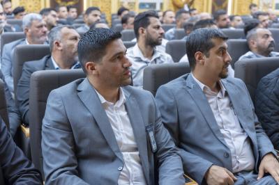 العتبة العباسية تقيم ورشة تعريفية بالقوانين المرورية لمنتسبيها