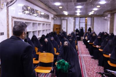  شعبة الزينبيّات تقدم خدماتها التبليغيّة والتنظيميّة لزائرات أبي الفضل العبّاس (عليه السلام)