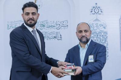 قسم التطوير ينظّم اجتماعًا مفتوحًا لعرض ما أنجزه في برنامج حفظ نهج البلاغة