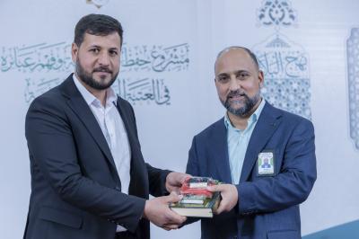 قسم التطوير ينظّم اجتماعًا مفتوحًا لعرض ما أنجزه في برنامج حفظ نهج البلاغة