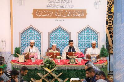 المجمع العلمي يواصل تنظيم برنامج الختمات الرمضانية في النجف الأشرف