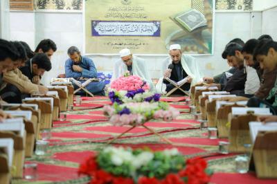 المجمع العلمي يواصل تنظيم برنامج الختمات الرمضانية في النجف الأشرف