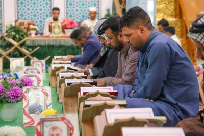 المجمع العلمي يواصل تنظيم برنامج الختمات الرمضانية في النجف الأشرف