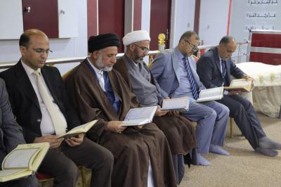 المجمع العلمي ينظّم محفلاً قرآنياً لطلبة المعهد التقني في كربلاء