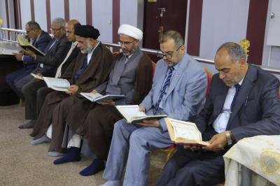 المجمع العلمي ينظّم محفلاً قرآنياً لطلبة المعهد التقني في كربلاء