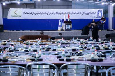 العتبة العباسية تقيم فعاليات متعددة ومأدبة إفطار لطلبة الأقسام الداخلية في الجامعة التكنولوجية