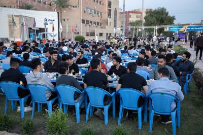 العتبة العباسية تقيم فعاليات متعددة ومأدبة إفطار لطلبة الأقسام الداخلية في الجامعة التكنولوجية
