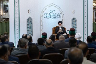 السيد الصافي يقدم المحاضرة الرمضانية الحادية عشرة في شرح دعاء أبي حمزة الثمالي