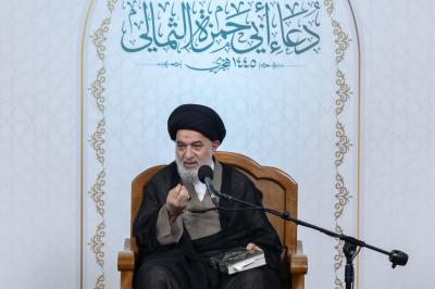 السيد الصافي يقدم المحاضرة الرمضانية الحادية عشرة في شرح دعاء أبي حمزة الثمالي