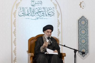  السيّد الصافي يقدّم المحاضرة الرمضانية الثانية عشرة في شرح دعاء أبي حمزة الثمالي