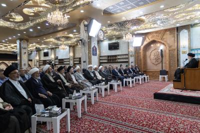 السيد الصافي يقدم المحاضرة الرمضانية الثالثة عشرة في شرح دعاء أبي حمزة الثمالي