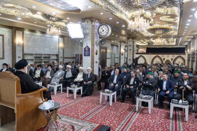السيد الصافي يقدم المحاضرة الرمضانية الثالثة عشرة في شرح دعاء أبي حمزة الثمالي