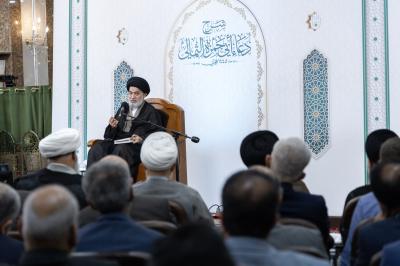 السيد الصافي يقدم المحاضرة الرمضانية الثالثة عشرة في شرح دعاء أبي حمزة الثمالي