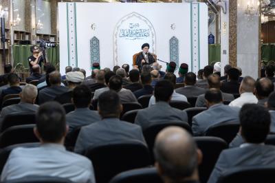 السيد الصافي يقدم المحاضرة الرمضانية الثالثة عشرة في شرح دعاء أبي حمزة الثمالي
