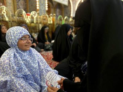شعبة التوجيه الديني النسوي تنظّم برنامج (براعم السقاء) تزامناً مع عيد الفطر
