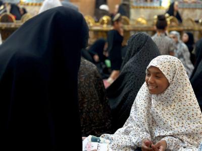 شعبة التوجيه الديني النسوي تنظّم برنامج (براعم السقاء) تزامناً مع عيد الفطر