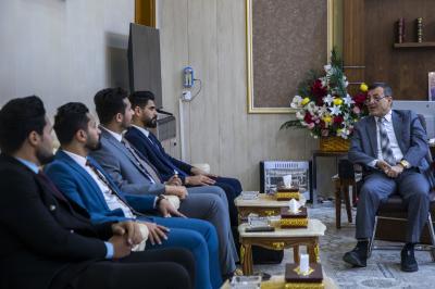 العتبة العباسية تقدم دعوة لجامعة سومر في محافظة ذي قار