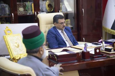 العتبة العبّاسية تقدّم دعوة لكلية الحلّة الجامعة للمشاركة في حفل التخرّج المركزي للطلبة