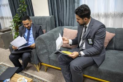 قسم التربية والتعليم يناقش استعداداته الخاصة بحفل تخرّج طلبة الجامعات العراقية