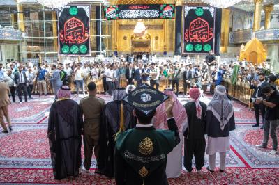 أكثر من (4500) طالب يجرون مسيرة في منطقة ما بين الحرمين الشريفين