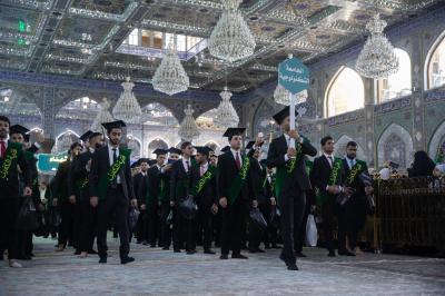 أكثر من (4500) طالب يجرون مسيرة في منطقة ما بين الحرمين الشريفين