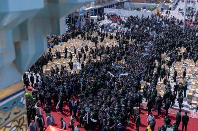 أكثر من (4500) طالب يجرون مسيرة في منطقة ما بين الحرمين الشريفين