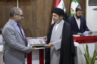 العتبة العباسية تقيم الندوة الخاصة للاحتفاء بالذكرى (12) لتأسيس مجلة العميد