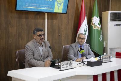 العتبة العباسية تقيم الندوة الخاصة للاحتفاء بالذكرى (12) لتأسيس مجلة العميد