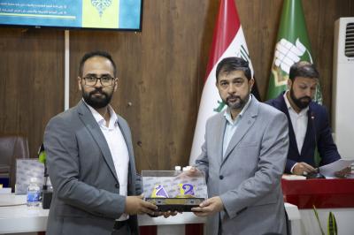 العتبة العباسية تقيم الندوة الخاصة للاحتفاء بالذكرى (12) لتأسيس مجلة العميد