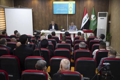 العتبة العباسية تقيم الندوة الخاصة للاحتفاء بالذكرى (12) لتأسيس مجلة العميد