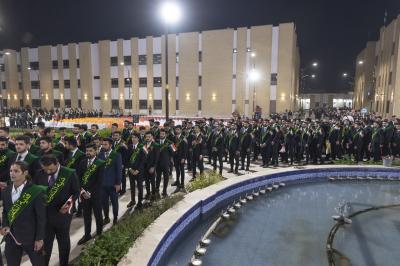 جامعة واسط: حفل التخرج المركزي حمل رسائل متعددة للطلبة وأهاليهم وملاكاتهم التدريسية