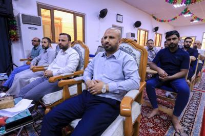 المجمع العلمي يجري الاختبارات النظرية في مادة الوقف والابتداء