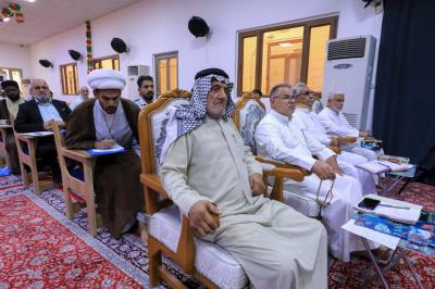 المجمع العلمي يجري الاختبارات النظرية في مادة الوقف والابتداء