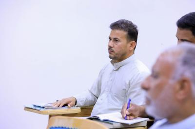 طلبة المجمع العلمي يستأنفون دروسهم القرآنية في كربلاء