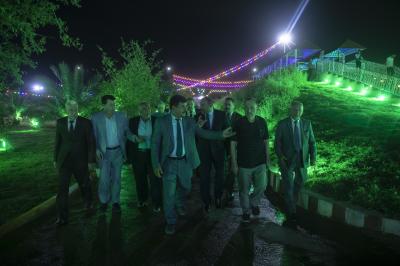 مجلس أعيان كربلاء يشيد بجهود العتبة العباسية المقدسة في مشروع الحزام الأخضر