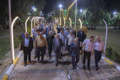 مجلس أعيان كربلاء يشيد بجهود العتبة العباسية المقدسة في مشروع الحزام الأخضر