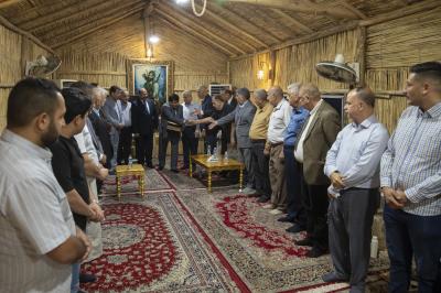 مجلس أعيان كربلاء يشيد بجهود العتبة العباسية المقدسة في مشروع الحزام الأخضر