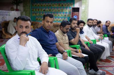 المجمع العلمي يعقد اجتماعًا مع أساتذة الدورات القرآنية في بغداد