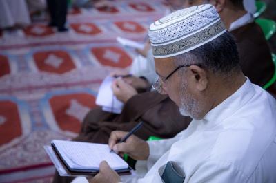 المجمع العلمي يعقد اجتماعًا مع أساتذة الدورات القرآنية في بغداد